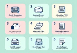 Hewlett Packard printer not printing Problem