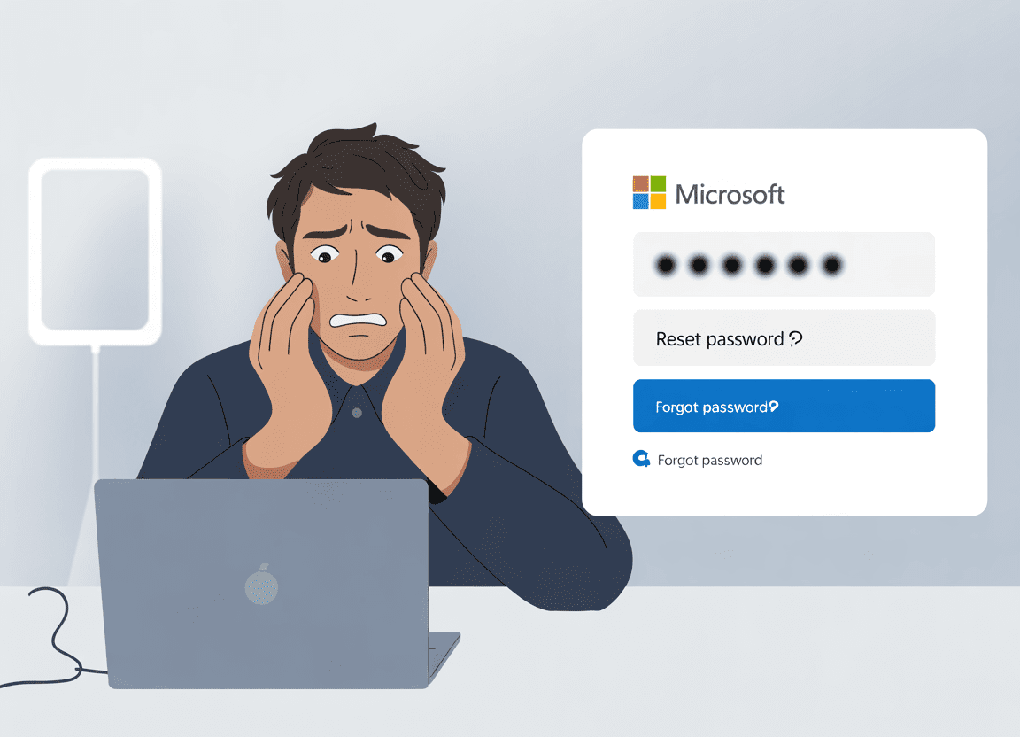Recover Forgot Microsoft Account Password