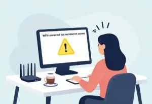 How to fixing WIFI Connected But No Internet Access Problem