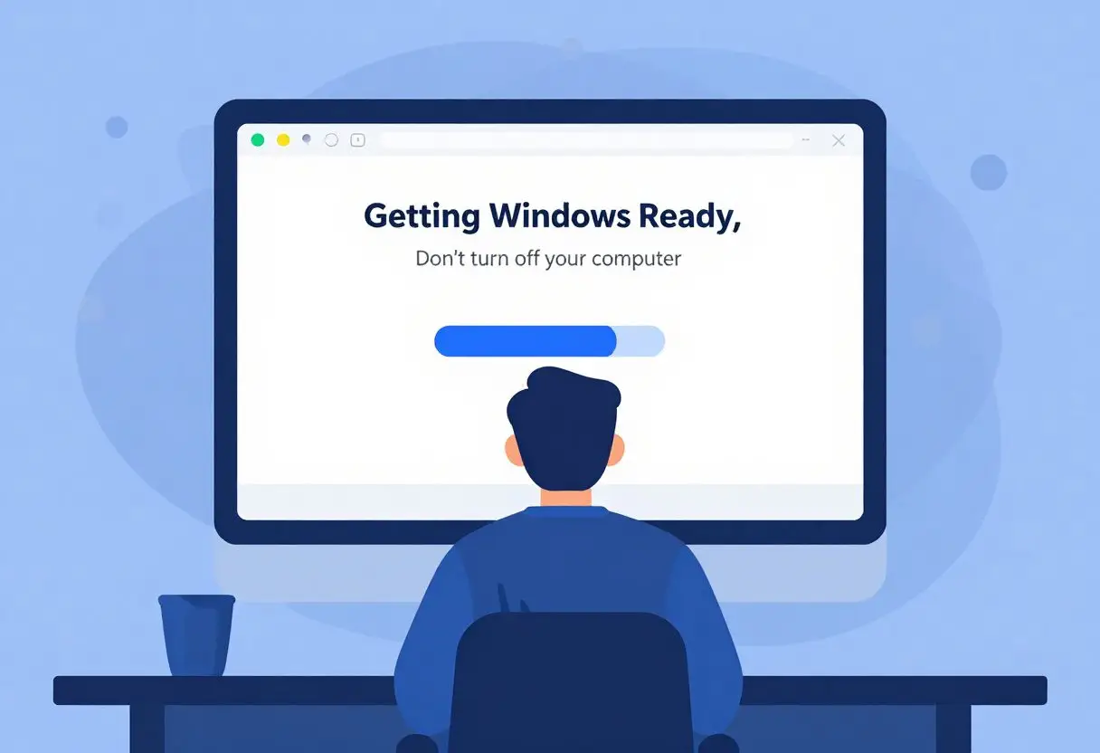 How to fix Getting Windows Ready Stuck Problem