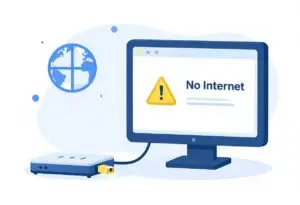 Ethernet Connected But No Internet Problem