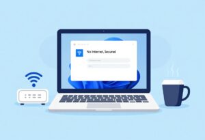 How to fix Windows 11 No Internet Secured Error