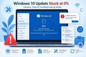 Quick Fix Windows 10 Update Stuck on 0% Problem