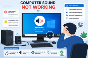 Your Computer Sound Not Working Issues on Windows