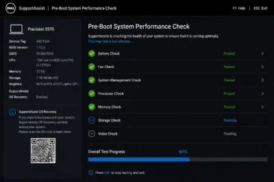 Dell Support Assist Pre-Boot System Performance Check: Complete Step-by-Step Guide