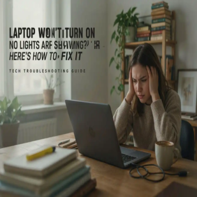 Laptop Won't Turn On But No Lights